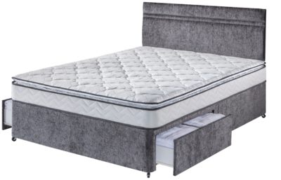 Airspring - Keswick 800 Luxury Ptop Small - Double 2 Drawer - Divan